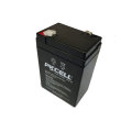 Bateria recarregável selada acidificada ao chumbo 6V 4Ah bateria recarregável